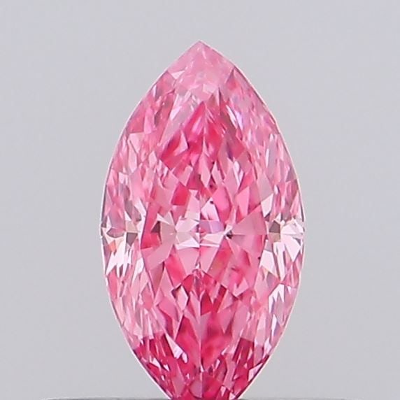 Loose Diamond - MARQUISE 0.23ct Fancy Vivid Pink VS1: Loose Diamond - MARQUISE 0.23ct Fancy Vivid Pink VS1 Source: This is a real non-mined Diamond that has been grown in a lab Shape: MARQUISE Carats: 0.23 Color: Fancy Vivid Pink Certification: NONE Vide