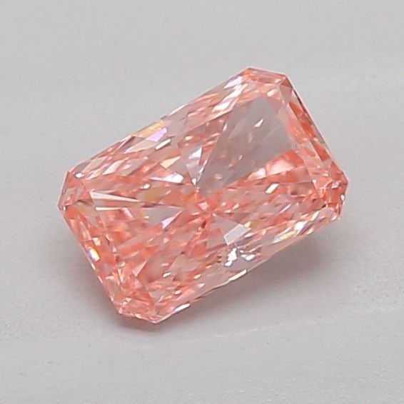 Loose Diamond - RADIANT 0.56ct Fancy Vivid Pink VS1: Loose Diamond - RADIANT 0.56ct Fancy Vivid Pink VS1 Source: This is a real non-mined Diamond that has been grown in a lab Shape: RADIANT Carats: 0.56 Color: Fancy Vivid Pink Certification: IGI Video: