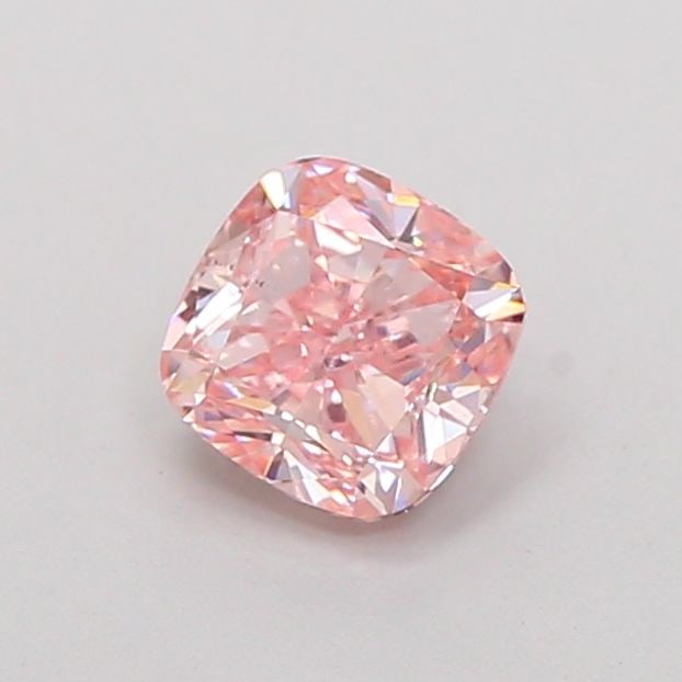 Loose Diamond - CUSHION MODIFIED 1.01ct Fancy Intense Pink VS2: Loose Diamond - CUSHION MODIFIED 1.01ct Fancy Intense Pink VS2 Source: This is a real non-mined Diamond that has been grown in a lab Shape: CUSHION MODIFIED Carats: 1.01 Color: Fancy Intense Pink Cert