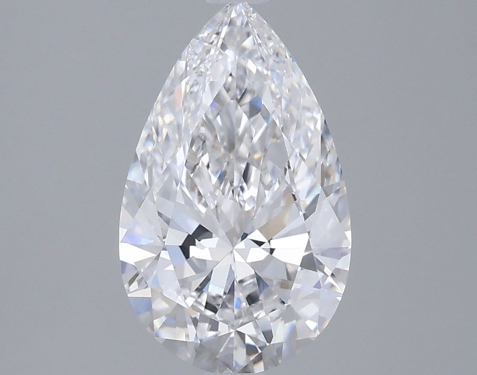 Loose Diamond - PEAR 2.09ct D VVS2: Loose Diamond - PEAR 2.09ct D VVS2 Source: This is a real non-mined Diamond that has been grown in a lab Shape: PEAR Carats: 2.09 Color: D Clarity: VVS2 Certification: IGI Video:
