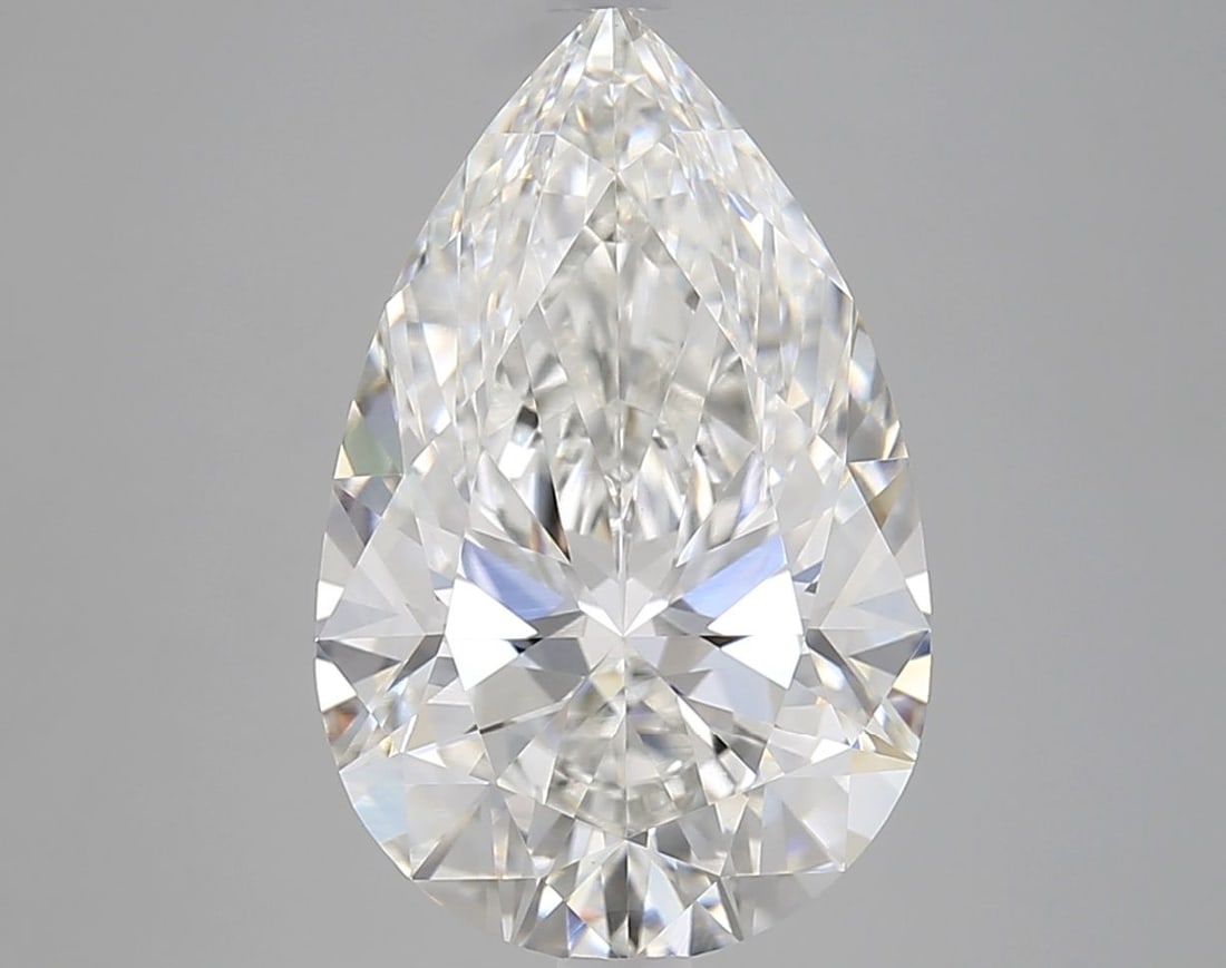 Loose Diamond - PEAR 5.04ct F VVS2: Loose Diamond - PEAR 5.04ct F VVS2 Source: This is a real non-mined Diamond that has been grown in a lab Shape: PEAR Carats: 5.04 Color: F Clarity: VVS2 Certification: IGI Video: