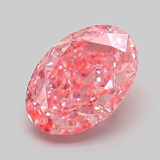 Loose Diamond - OVAL 1.07ct Fancy Vivid Pink VS1: Loose Diamond - OVAL 1.07ct Fancy Vivid Pink VS1 Source: This is a real non-mined Diamond that has been grown in a lab Shape: OVAL Carats: 1.07 Color: Fancy Vivid Pink Certification: IGI Video: