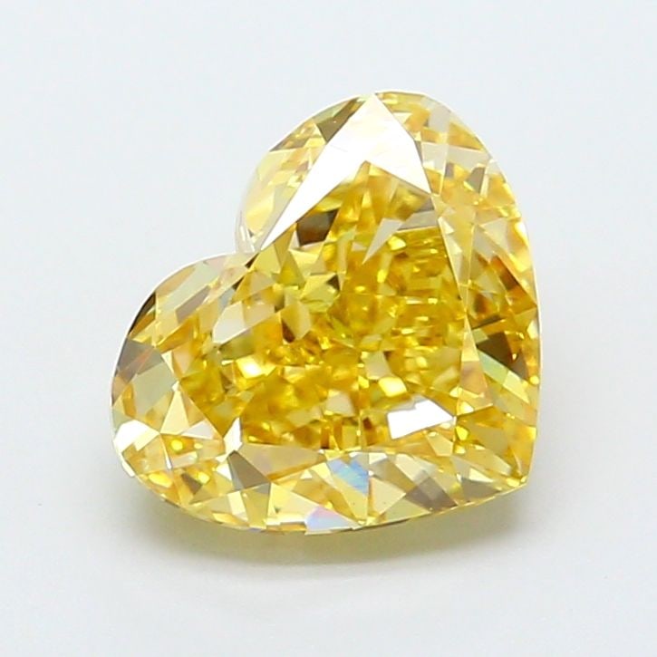 Loose Diamond - HEART 2.9ct Fancy Brownish Yellow VS1: Loose Diamond - HEART 2.9ct Fancy Brownish Yellow VS1 Source: This is a real non-mined Diamond that has been grown in a lab Shape: HEART Carats: 2.9 Color: Fancy Brownish Yellow Certification: IGI Vid