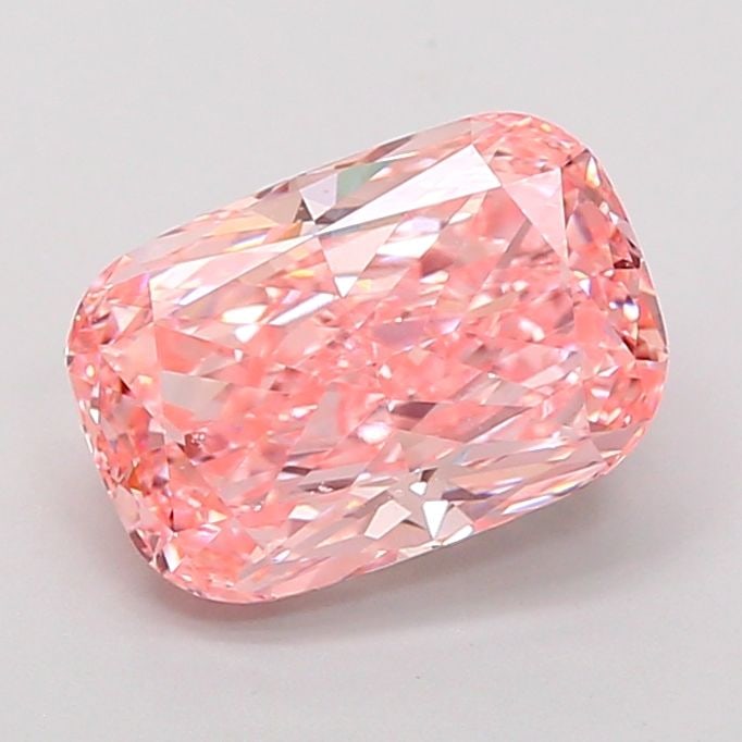 Loose Diamond - CUSHION MODIFIED 3.06ct Fancy Vivid Pink VVS2: Loose Diamond - CUSHION MODIFIED 3.06ct Fancy Vivid Pink VVS2 Source: This is a real non-mined Diamond that has been grown in a lab Shape: CUSHION MODIFIED Carats: 3.06 Color: Fancy Vivid Pink Certifi