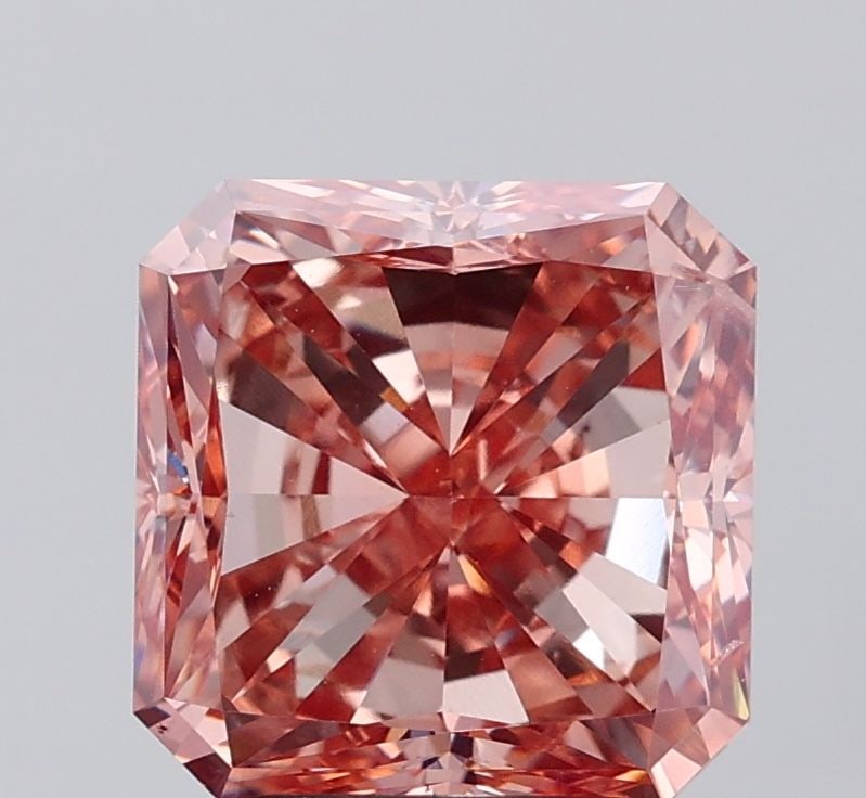 Loose Diamond - SQUARE RADIANT 5.01ct Fancy Pinkish Brown SI2: Loose Diamond - SQUARE RADIANT 5.01ct Fancy Pinkish Brown SI2 Source: This is a real non-mined Diamond that has been grown in a lab Shape: SQUARE RADIANT Carats: 5.01 Color: Fancy Pinkish Brown Certif