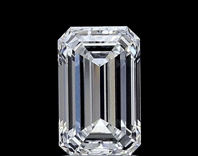 Loose Diamond - EMERALD 1.03ct D VVS2: Loose Diamond - EMERALD 1.03ct D VVS2 Source: This is a real non-mined Diamond that has been grown in a lab Shape: EMERALD Carats: 1.03 Color: D Clarity: VVS2 Certification: IGI Video: