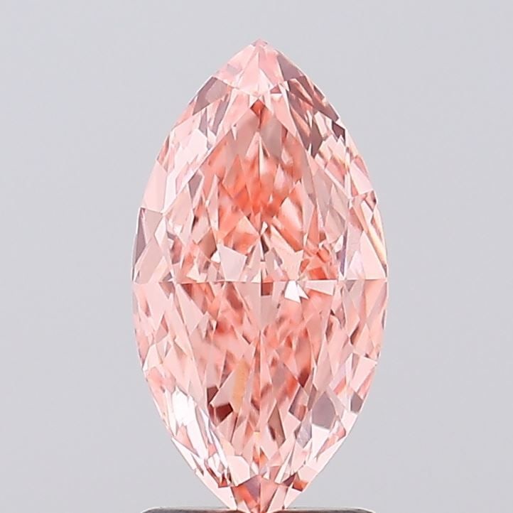 Loose Diamond - MARQUISE 2.01ct Fancy Vivid Pink VS1: Loose Diamond - MARQUISE 2.01ct Fancy Vivid Pink VS1 Source: This is a real non-mined Diamond that has been grown in a lab Shape: MARQUISE Carats: 2.01 Color: Fancy Vivid Pink Certification: IGI Video
