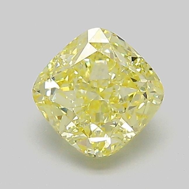 Loose Diamond - CUSHION MODIFIED 1.08ct Fancy Yellow VS1: Loose Diamond - CUSHION MODIFIED 1.08ct Fancy Yellow VS1 Source: This is a real non-mined Diamond that has been grown in a lab Shape: CUSHION MODIFIED Carats: 1.08 Color: Fancy Yellow Certification: