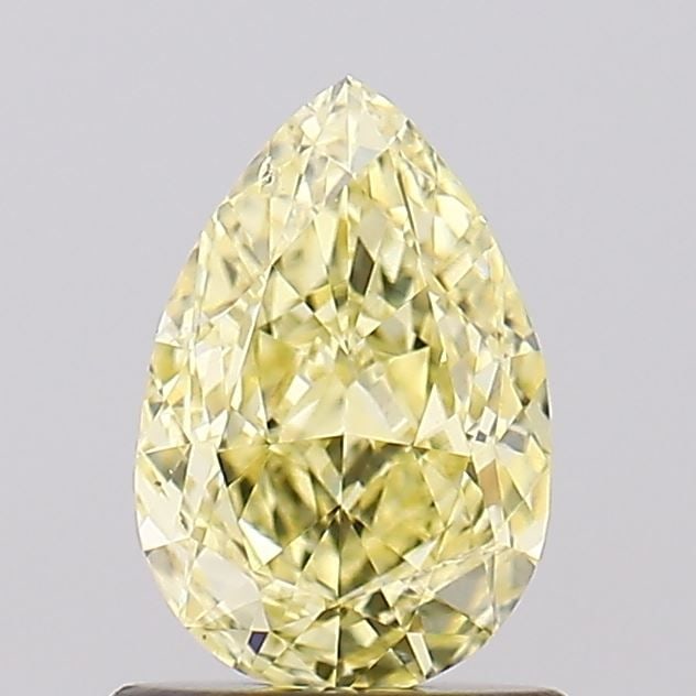 Loose Diamond - PEAR 1.01ct Fancy Intense Yellow VS2: Loose Diamond - PEAR 1.01ct Fancy Intense Yellow VS2 Source: This is a real non-mined Diamond that has been grown in a lab Shape: PEAR Carats: 1.01 Color: Fancy Intense Yellow Certification: IGI Video
