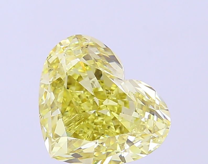 Loose Diamond - HEART 3.03ct Fancy Intense Yellow VS2: Loose Diamond - HEART 3.03ct Fancy Intense Yellow VS2 Source: This is a real non-mined Diamond that has been grown in a lab Shape: HEART Carats: 3.03 Color: Fancy Intense Yellow Certification: IGI Vid