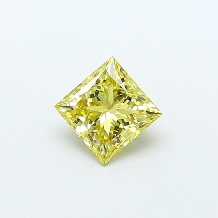 Loose Diamond - PRINCESS 1.02ct Fancy Yellow VS2: Loose Diamond - PRINCESS 1.02ct Fancy Yellow VS2 Source: This is a real non-mined Diamond that has been grown in a lab Shape: PRINCESS Carats: 1.02 Color: Fancy Yellow Certification: IGI Video: