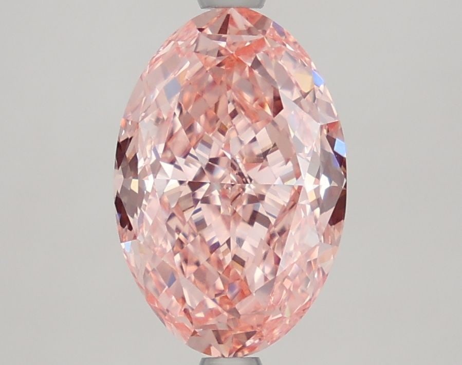 Loose Diamond - OVAL 2.73ct Fancy Vivid Pink VVS2: Loose Diamond - OVAL 2.73ct Fancy Vivid Pink VVS2 Source: This is a real non-mined Diamond that has been grown in a lab Shape: OVAL Carats: 2.73 Color: Fancy Vivid Pink Certification: IGI Video: