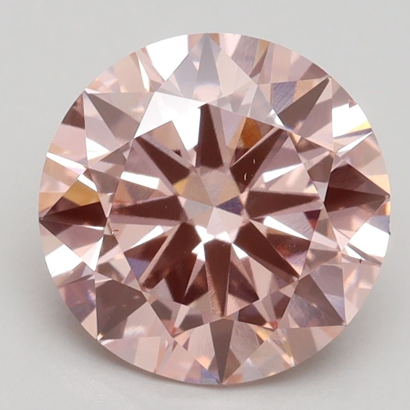 Loose Diamond - ROUND 3.2ct Fancy Intense Pink VS2: Loose Diamond - ROUND 3.2ct Fancy Intense Pink VS2 Source: This is a real non-mined Diamond that has been grown in a lab Shape: ROUND Carats: 3.2 Color: Fancy Intense Pink Certification: IGI Video: