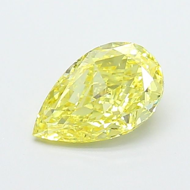 Loose Diamond - PEAR 1.32ct Fancy Intense Yellow VS1: Loose Diamond - PEAR 1.32ct Fancy Intense Yellow VS1 Source: This is a real non-mined Diamond that has been grown in a lab Shape: PEAR Carats: 1.32 Color: Fancy Intense Yellow Certification: IGI Video