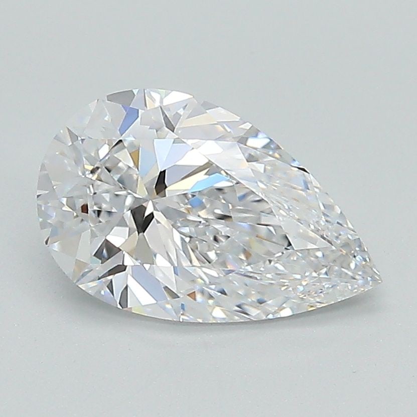 Loose Diamond - PEAR 1.56ct D VVS2: Loose Diamond - PEAR 1.56ct D VVS2 Source: This is a real non-mined Diamond that has been grown in a lab Shape: PEAR Carats: 1.56 Color: D Clarity: VVS2 Certification: IGI Video: