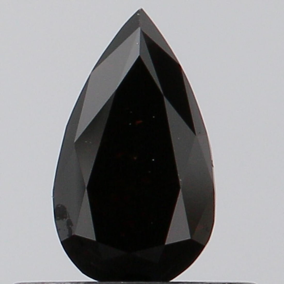 Loose Diamond - PEAR 0.52ct Fancy Deep Black SI1: Loose Diamond - PEAR 0.52ct Fancy Deep Black SI1 Source: This is a real non-mined Diamond that has been grown in a lab Shape: PEAR Carats: 0.52 Color: Fancy Deep Black Certification: NONE Video: