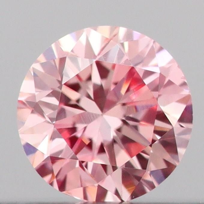 Loose Diamond - ROUND 0.15ct Fancy Intense Pink VVS2: Loose Diamond - ROUND 0.15ct Fancy Intense Pink VVS2 Source: This is a real non-mined Diamond that has been grown in a lab Shape: ROUND Carats: 0.15 Color: Fancy Intense Pink Certification: IGI Video: