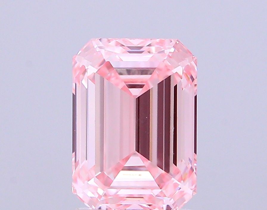 Loose Diamond - EMERALD 3.05ct Fancy Intense Pink VVS2: Loose Diamond - EMERALD 3.05ct Fancy Intense Pink VVS2 Source: This is a real non-mined Diamond that has been grown in a lab Shape: EMERALD Carats: 3.05 Color: Fancy Intense Pink Certification: IGI Vi