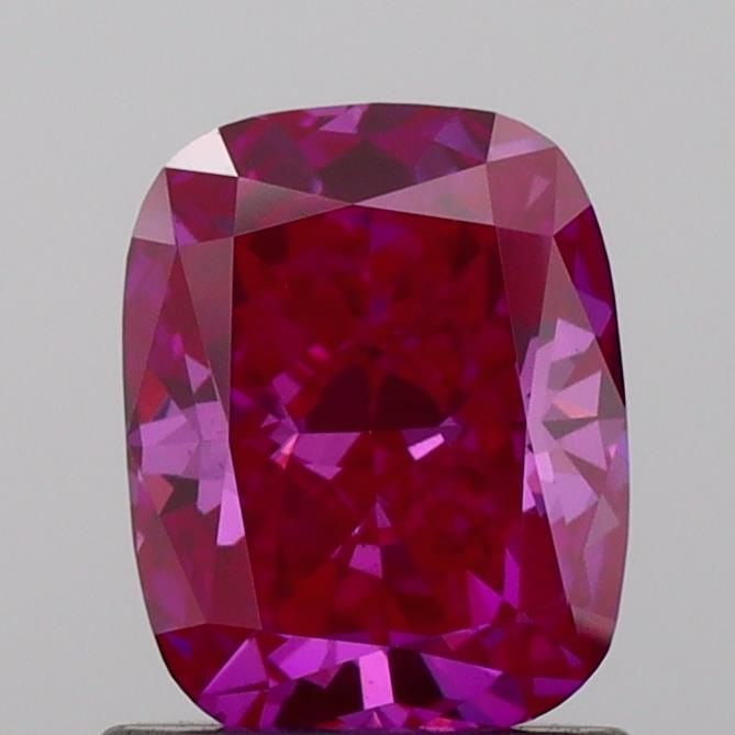 Loose Diamond - CUSHION BRILLIANT 0.97ct Fancy Deep Pink VS1: Loose Diamond - CUSHION BRILLIANT 0.97ct Fancy Deep Pink VS1 Source: This is a real non-mined Diamond that has been grown in a lab Shape: CUSHION BRILLIANT Carats: 0.97 Color: Fancy Deep Pink Certific