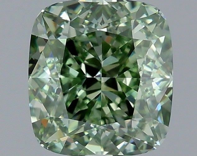 Loose Diamond - CUSHION MODIFIED 1.02ct Fancy Intense Green VS1: Loose Diamond - CUSHION MODIFIED 1.02ct Fancy Intense Green VS1 Source: This is a real non-mined Diamond that has been grown in a lab Shape: CUSHION MODIFIED Carats: 1.02 Color: Fancy Intense Green Ce