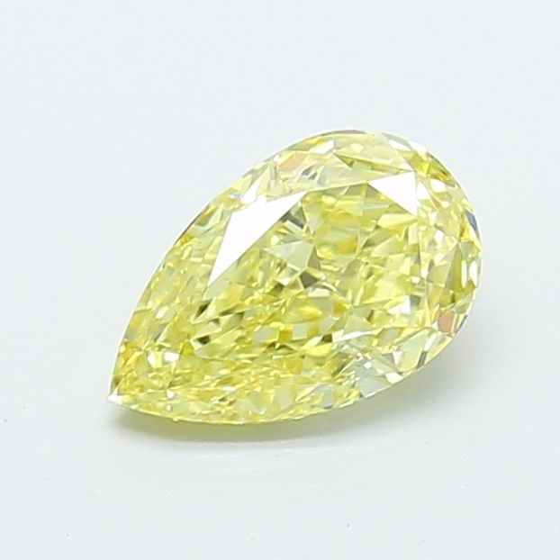 Loose Diamond - PEAR 1.06ct Fancy Yellow VVS2: Loose Diamond - PEAR 1.06ct Fancy Yellow VVS2 Source: This is a real non-mined Diamond that has been grown in a lab Shape: PEAR Carats: 1.06 Color: Fancy Yellow Certification: IGI Video: