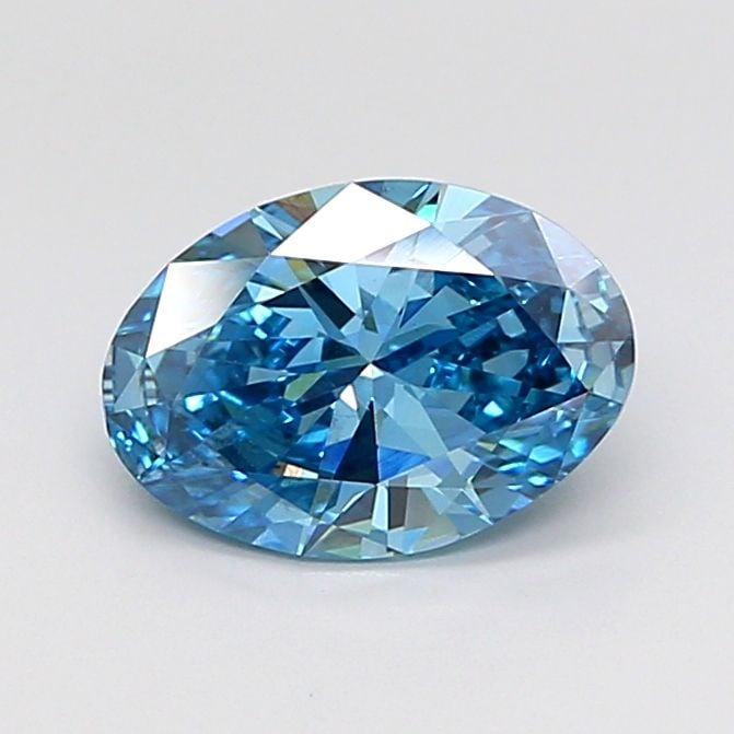 Loose Diamond - OVAL 2.01ct Fancy Vivid Blue VS2: Loose Diamond - OVAL 2.01ct Fancy Vivid Blue VS2 Source: This is a real non-mined Diamond that has been grown in a lab Shape: OVAL Carats: 2.01 Color: Fancy Vivid Blue Certification: IGI Video: