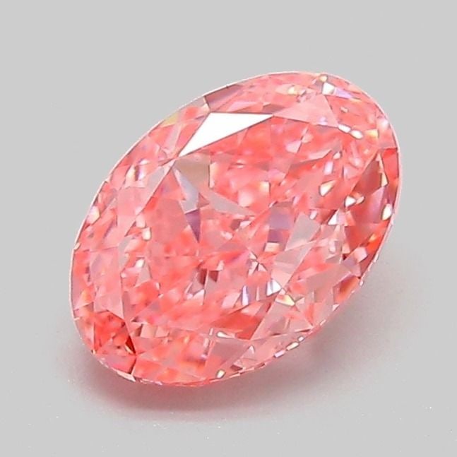 Loose Diamond - OVAL 1.11ct Fancy Vivid Pink VVS2: Loose Diamond - OVAL 1.11ct Fancy Vivid Pink VVS2 Source: This is a real non-mined Diamond that has been grown in a lab Shape: OVAL Carats: 1.11 Color: Fancy Vivid Pink Certification: IGI Video: