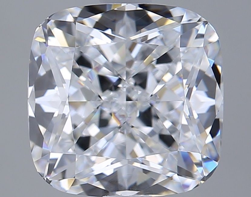 Loose Diamond - CUSHION MODIFIED 2.82ct D VVS1: Loose Diamond - CUSHION MODIFIED 2.82ct D VVS1 Source: This is a real non-mined Diamond that has been grown in a lab Shape: CUSHION MODIFIED Carats: 2.82 Color: D Clarity: VVS1 Certification: IGI Vide