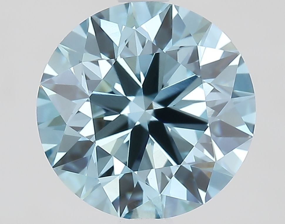 Ideal Loose Diamond - ROUND 2.4ct Fancy Vivid Blue VVS2: Ideal Loose Diamond - ROUND 2.4ct Fancy Vivid Blue VVS2 Source: This is a real non-mined Diamond that has been grown in a lab Shape: ROUND Carats: 2.4 Color: Fancy Vivid Blue Certification: IGI Video:
