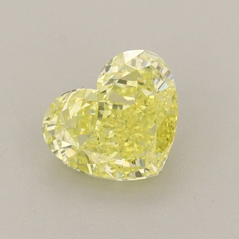 Loose Diamond - HEART 1.08ct Fancy Intense Yellow VVS2: Loose Diamond - HEART 1.08ct Fancy Intense Yellow VVS2 Source: This is a real non-mined Diamond that has been grown in a lab Shape: HEART Carats: 1.08 Color: Fancy Intense Yellow Certification: IGI Vi