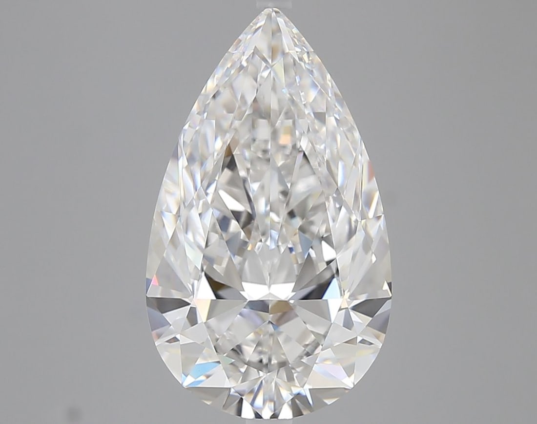 Loose Diamond - PEAR 5.04ct D VVS1: Loose Diamond - PEAR 5.04ct D VVS1 Source: This is a real non-mined Diamond that has been grown in a lab Shape: PEAR Carats: 5.04 Color: D Clarity: VVS1 Certification: IGI Video: