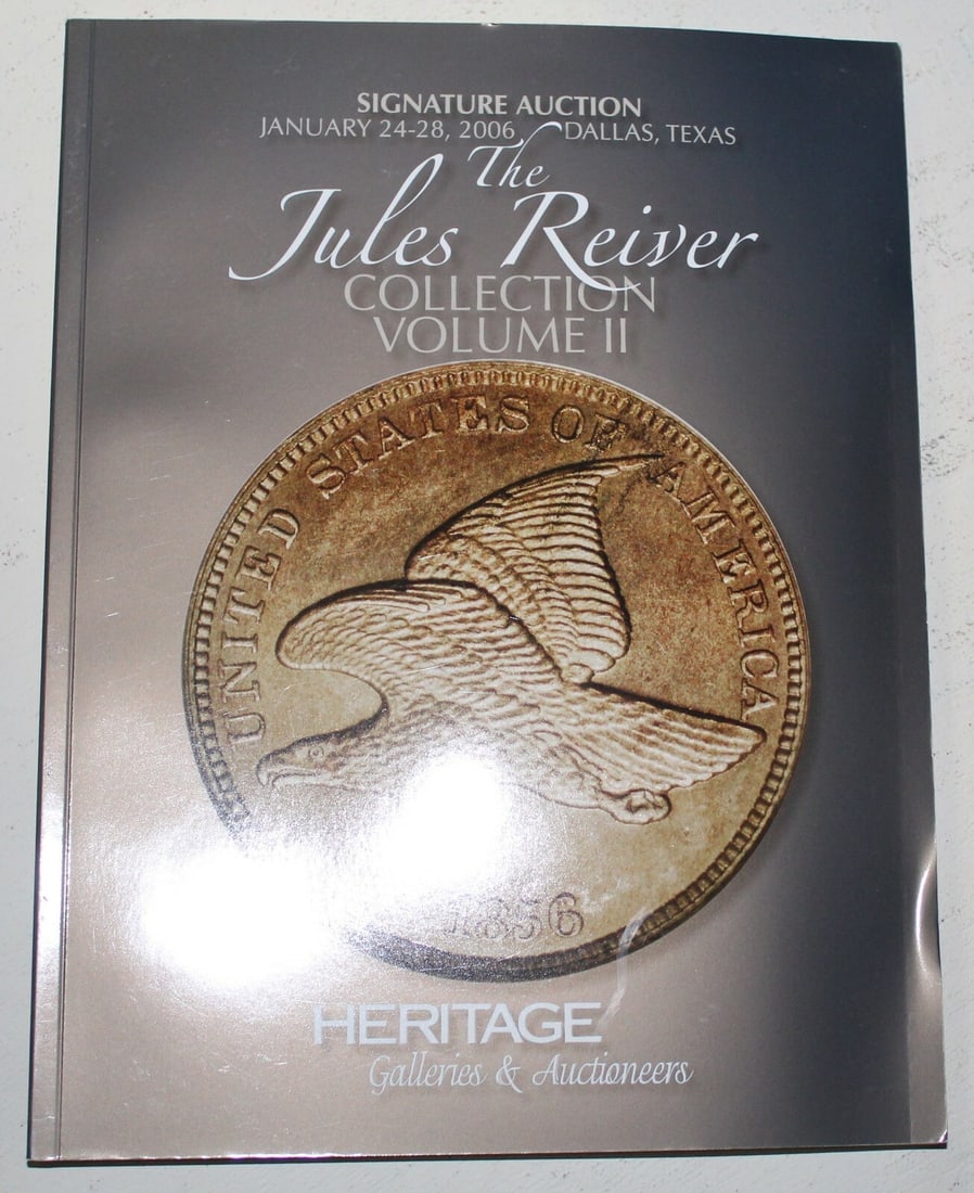 Texas Heritage Auction Catalog Jules Reiver Collection Vol 2 2006 WW4R: Texas Heritage Auction Catalog Jules Reiver Collection Vol 2 2006 WW4R This is the Jules Reiver Collection Vol 2 2006 Texas Heritage Signature Auction Catalog. It originates from the United States and