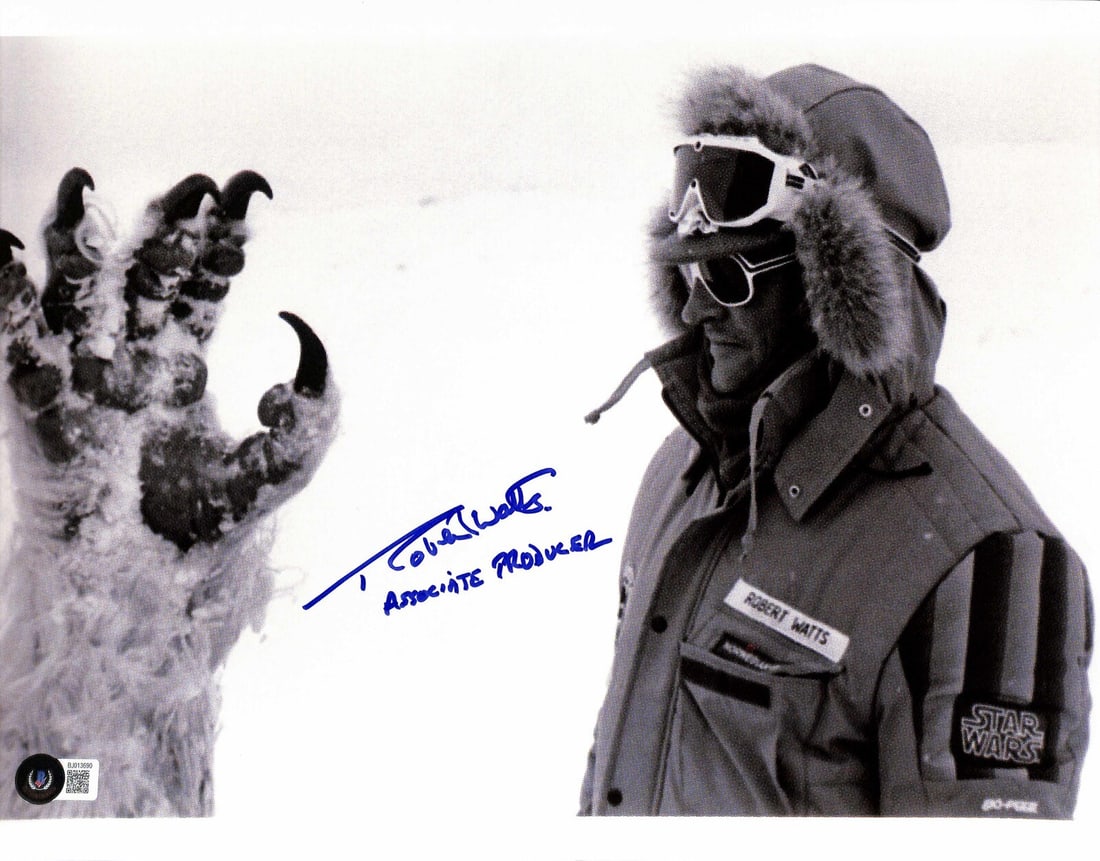 Robert Watts Star Wars ESB signed 11x14 Beckett photo (1 of 1)