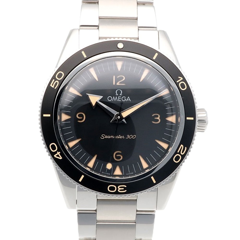 OMEGA Automatic Seamaster 300M Men's Wristwatch 23430412101001: OMEGA Automatic Seamaster 300M Men's Wristwatch 23430412101001 This is a pre-owned OMEGA Seamaster 300M automatic wristwatch designed for men. It features Swiss craftsmanship and represents OMEGA's re