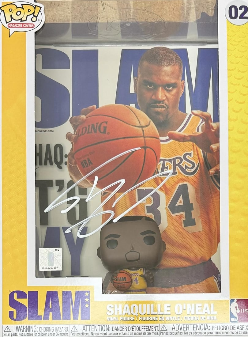 Beckett Witnessed Shaquille ONeal SLAM Magazine Funko Pop Figure (1 of 1)