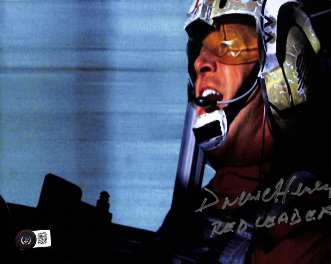 8x10 Star Wars photo signed by Drewe Henley Beckett (1 of 1)