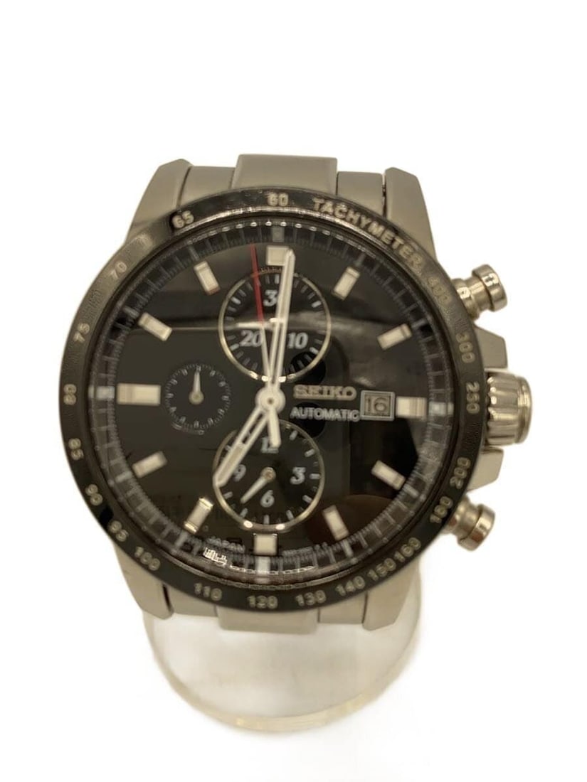 Seiko Brightz stainless steel men's wristwatch 6S28-00B0: Seiko Brightz stainless steel men's wristwatch 6S28-00B0 This SEIKO Brightz 6S28-00B0 men's wristwatch features a black dial and a durable stainless steel case and band. The watch is pre-owned and sho