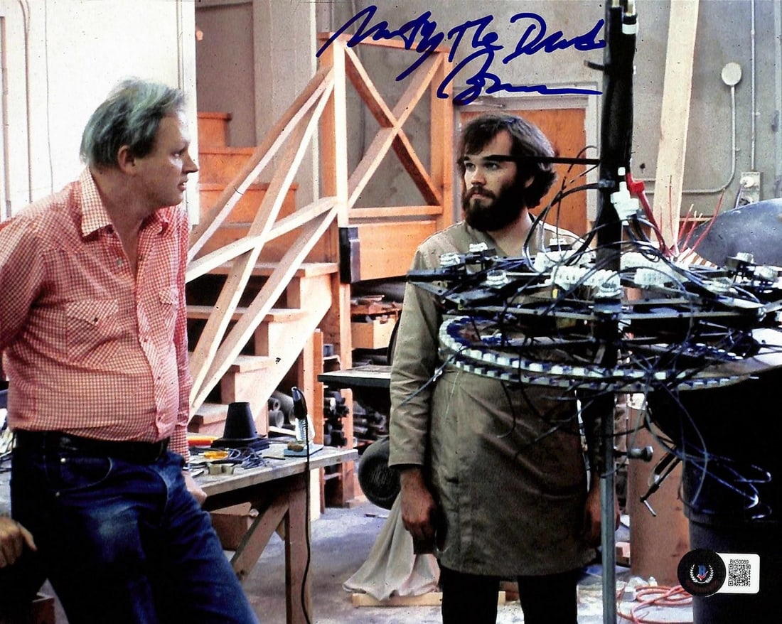 Beckett Authenticated Marty Brenneis Star Wars ILM 8x10 Photo: Beckett Authenticated Marty Brenneis Star Wars ILM 8x10 Photo This 8x10 behind-the-scenes photograph from the production of Star Wars features a rare glimpse inside Industrial Light & Magic (ILM), the