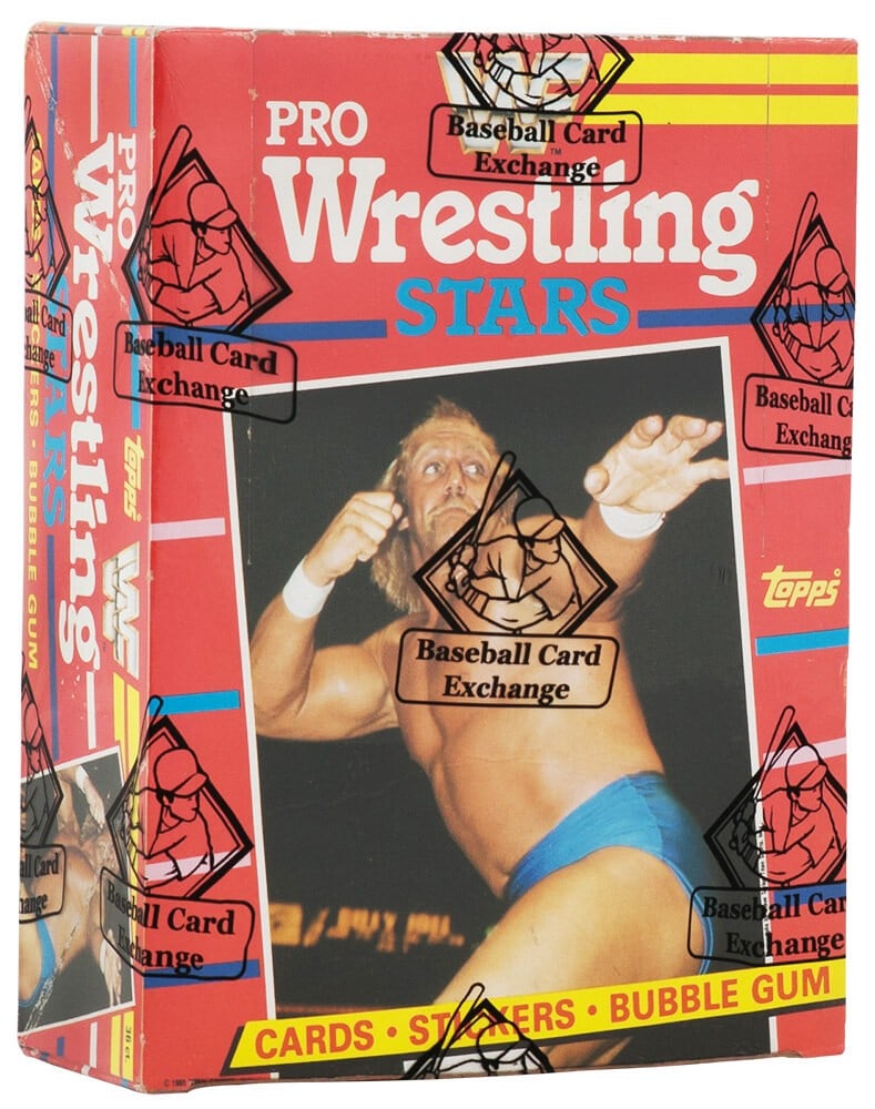 1985 Topps WWF Pro Wrestling Stars Unopened Box 36 Packs BBCE Hulk Hogan (1 of 2)