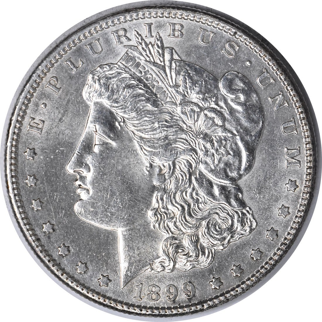 1899-S Morgan Silver Dollar AU Uncertified San Francisco Mint (1 of 2)