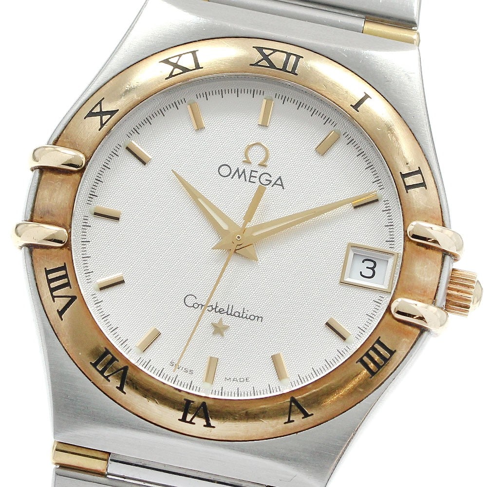 OMEGA Constellation 1312.30 mens quartz wristwatch with date: OMEGA Constellation 1312.30 mens quartz wristwatch with date OMEGA Constellation Date Half Bar quartz men's wristwatch. This pre-owned watch is of Swiss origin and is designed for men. Specifications 