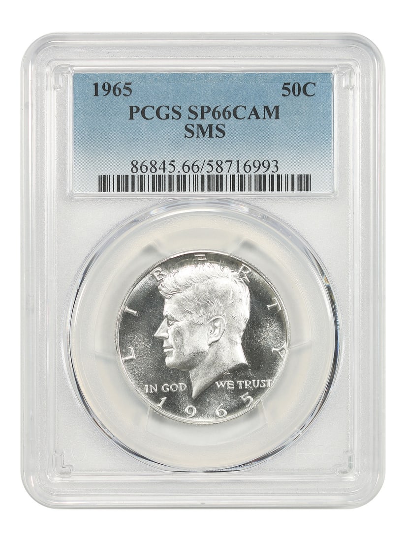 PCGS SP66CAM 1965 Kennedy Half Dollar 50C Special Mint Set (1 of 4)