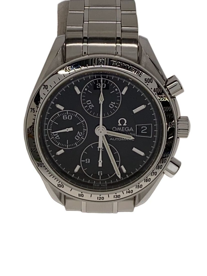 Omega Speedmaster Stainless Steel Men's Wristwatch 3513.50: Omega Speedmaster Stainless Steel Men's Wristwatch 3513.50 This OMEGA Speedmaster 3513.50 men's wristwatch features a black dial and stainless steel construction. Made in Switzerland, it is designed f
