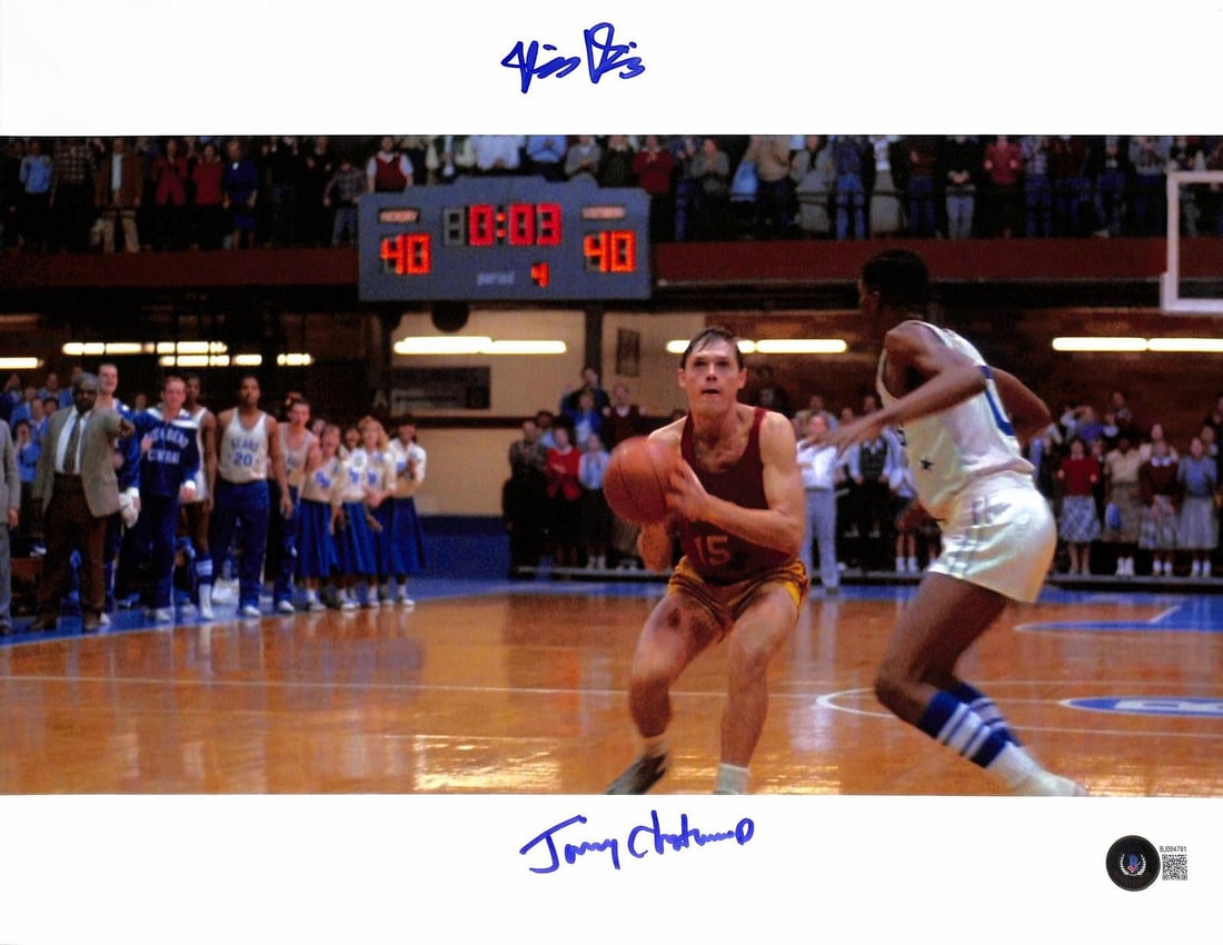 Beckett Certified Hoosiers Photo Signed by Maris Valainis 11x14 (1 of 1)