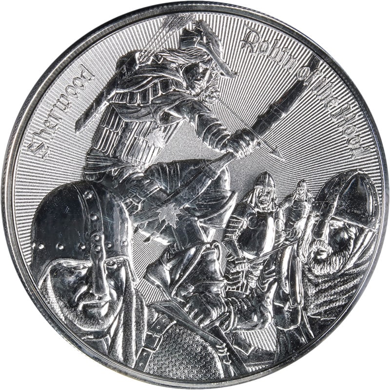 2024 Cameroon 1 Ounce Silver 1000 Francs Robin of the Hood Coin (1 of 3)