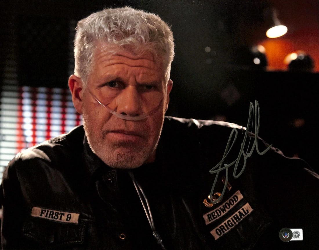 11x14 Beckett Authenticated Sons of Anarchy Clay Morrow Photo Signed by Ron Perlman (1 of 1)