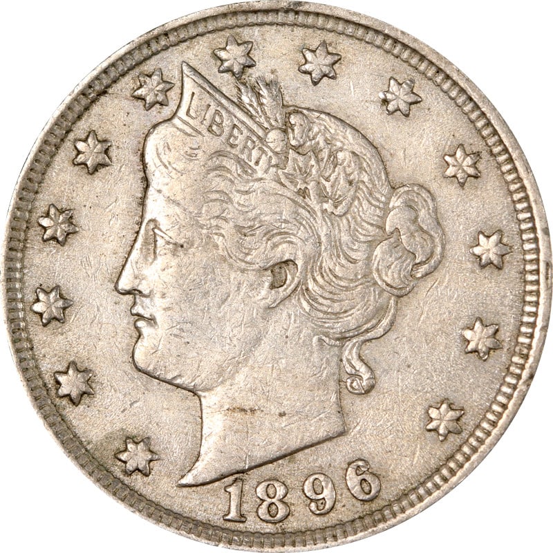 1896 United States Liberty Head V Nickel (1 of 2)