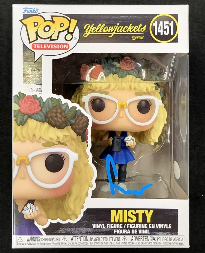 Funko Pop 1451 Misty Yellowjackets autographed by Sammi Hanratty JSA authenticated (1 of 7)