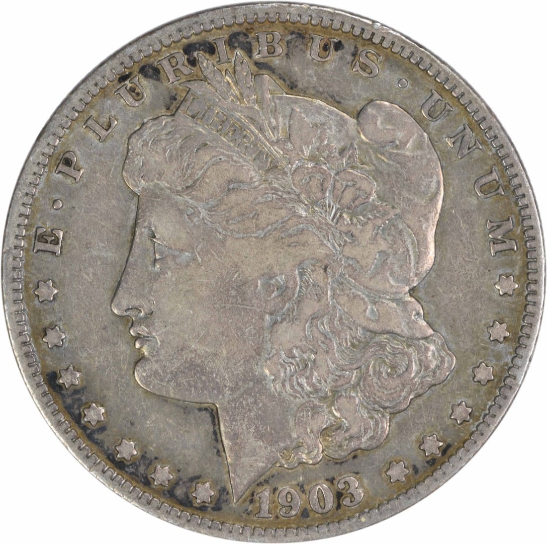 1903-S Morgan Silver Dollar VF 90% Silver San Francisco Mint (1 of 2)