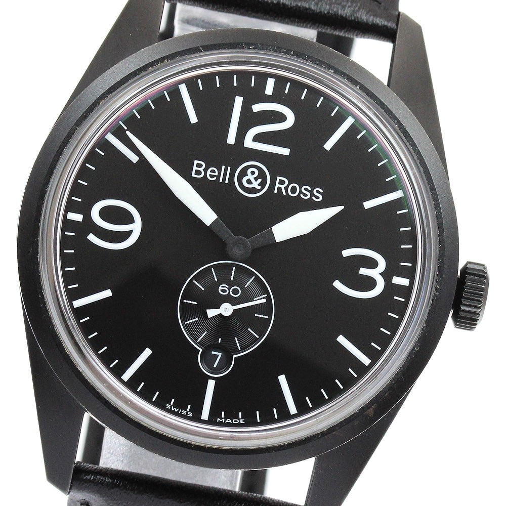 Bell&Ross BR123-95-SC mens automatic wristwatch with small seconds date (1 of 6)